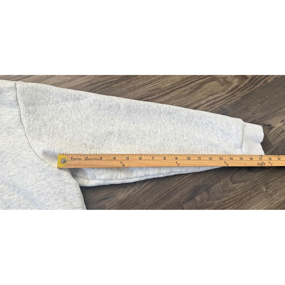 Vuori restore 2.0 crewneck pullover sweatshirt cleangirl pale gray Heather small - Picture 5 of 7
